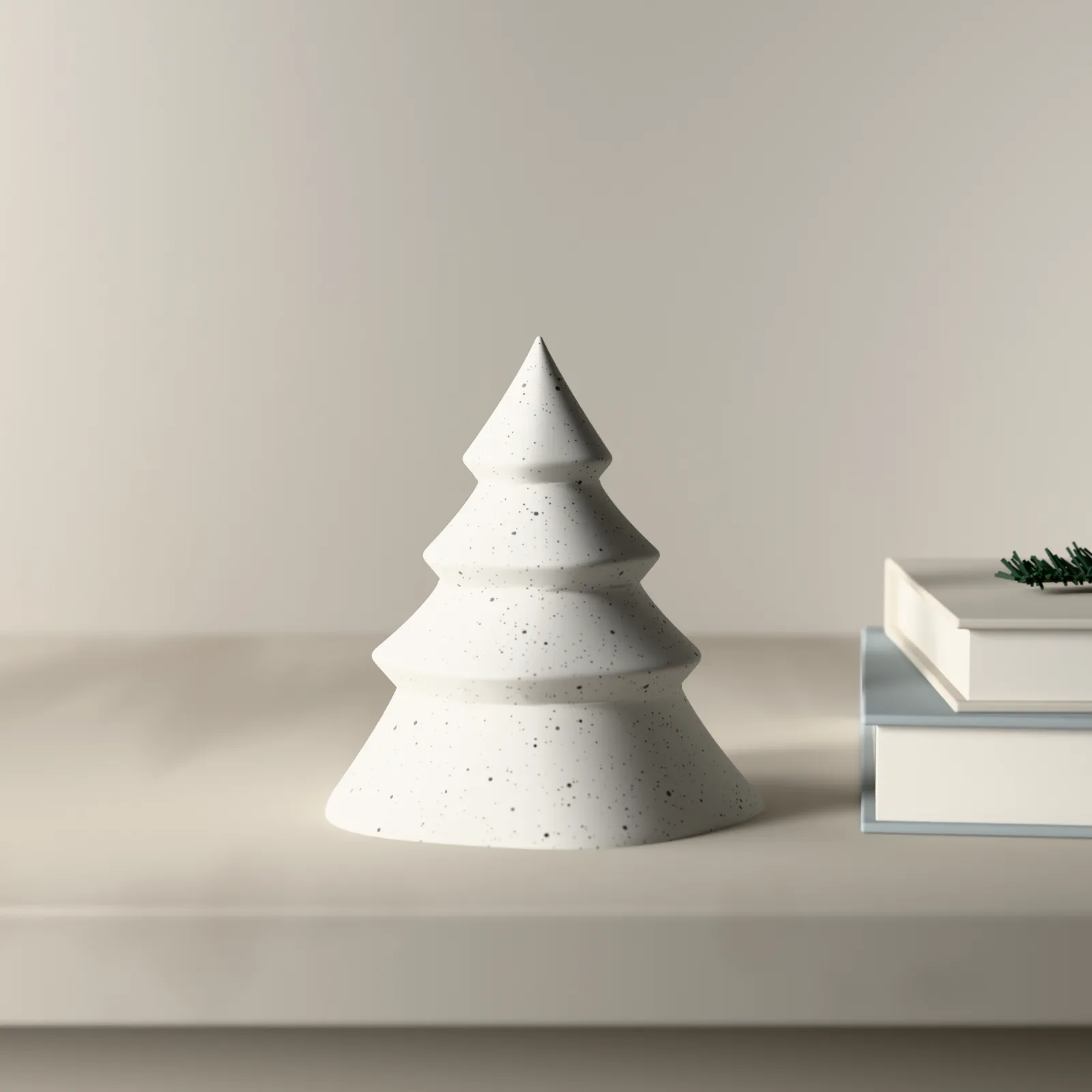 Frost Tree Light Cover, styled in a room